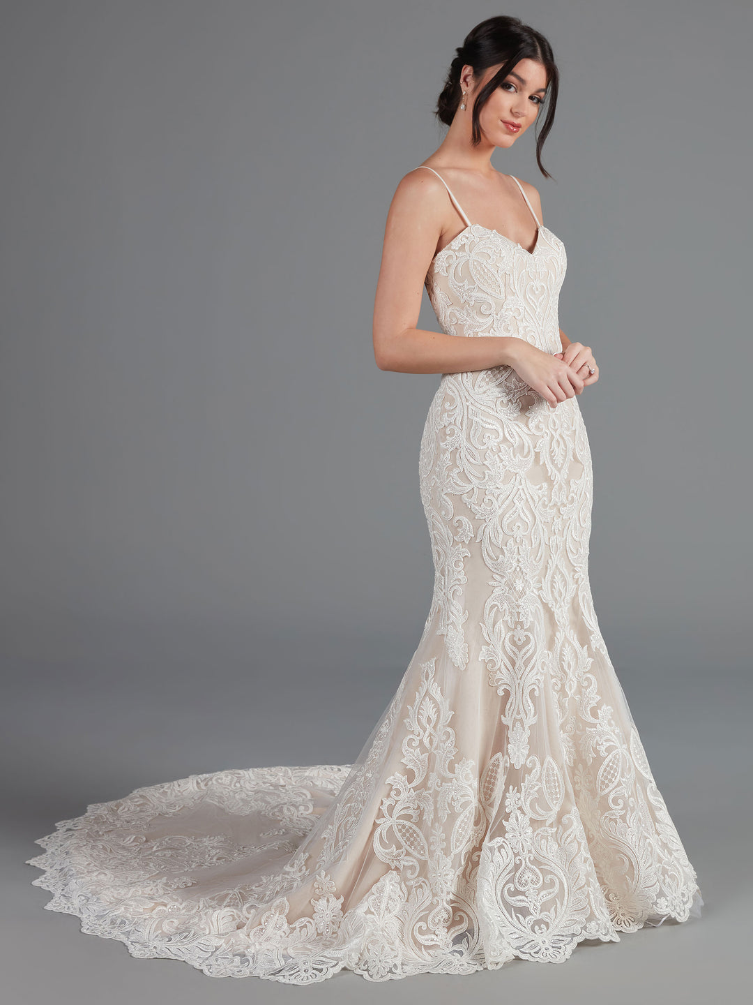 Lace wedding dress store