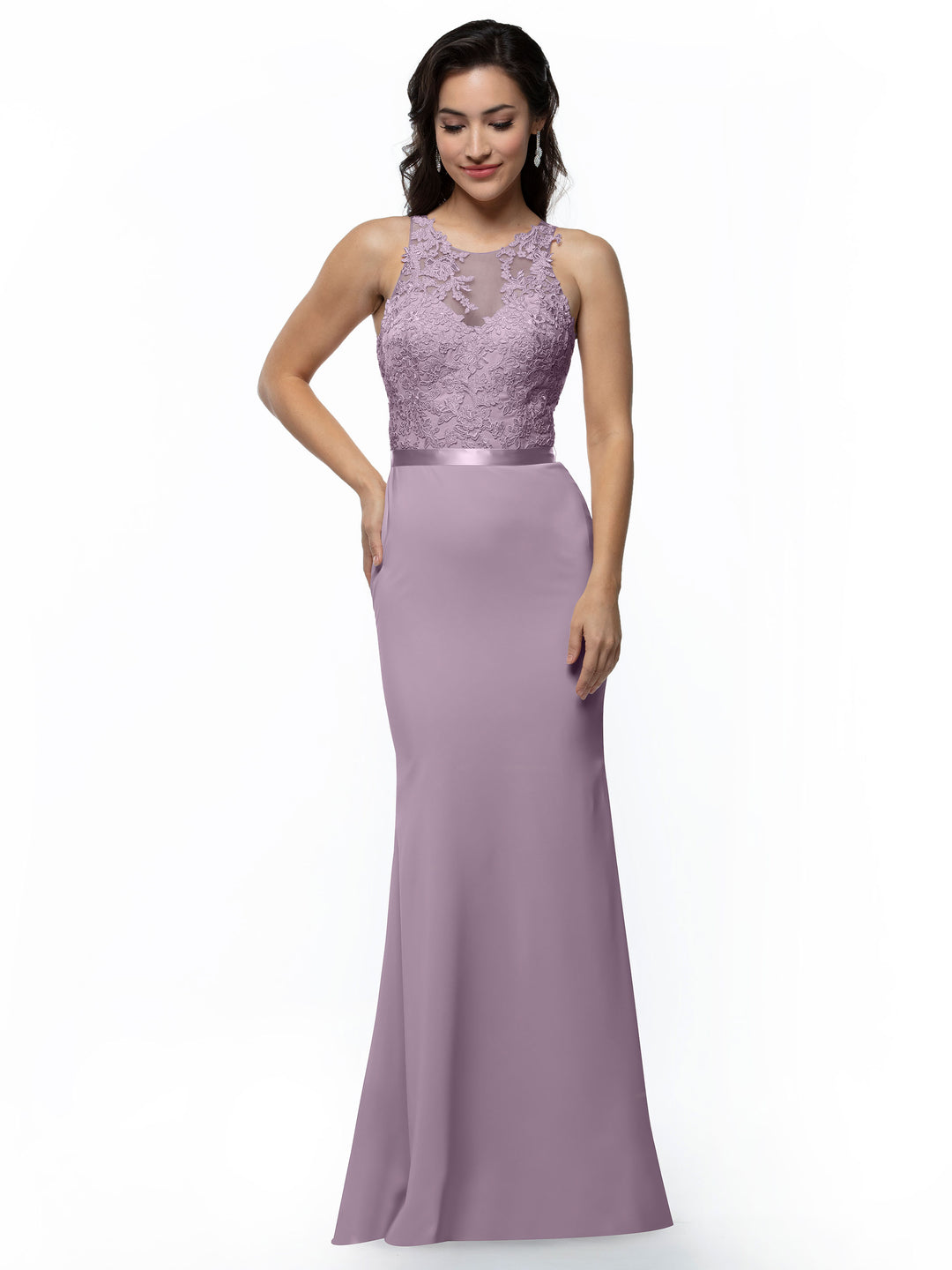 Bridesmaid Dresses in Purple - Avery Austin