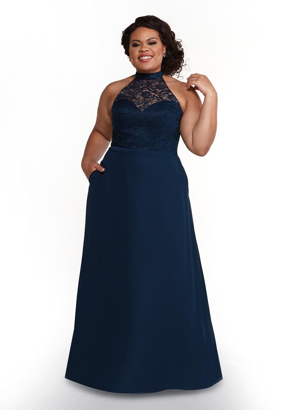 Dusty blue plus size bridesmaid dresses best sale